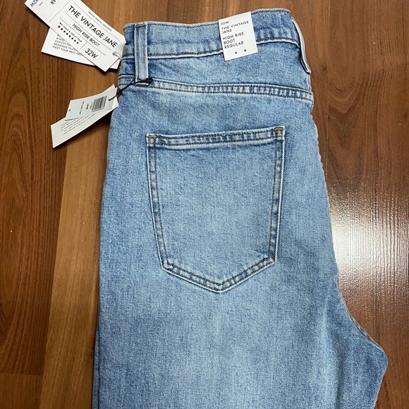 NWT Aritzia Denim forum high rise jeans - Picture 7 of 12